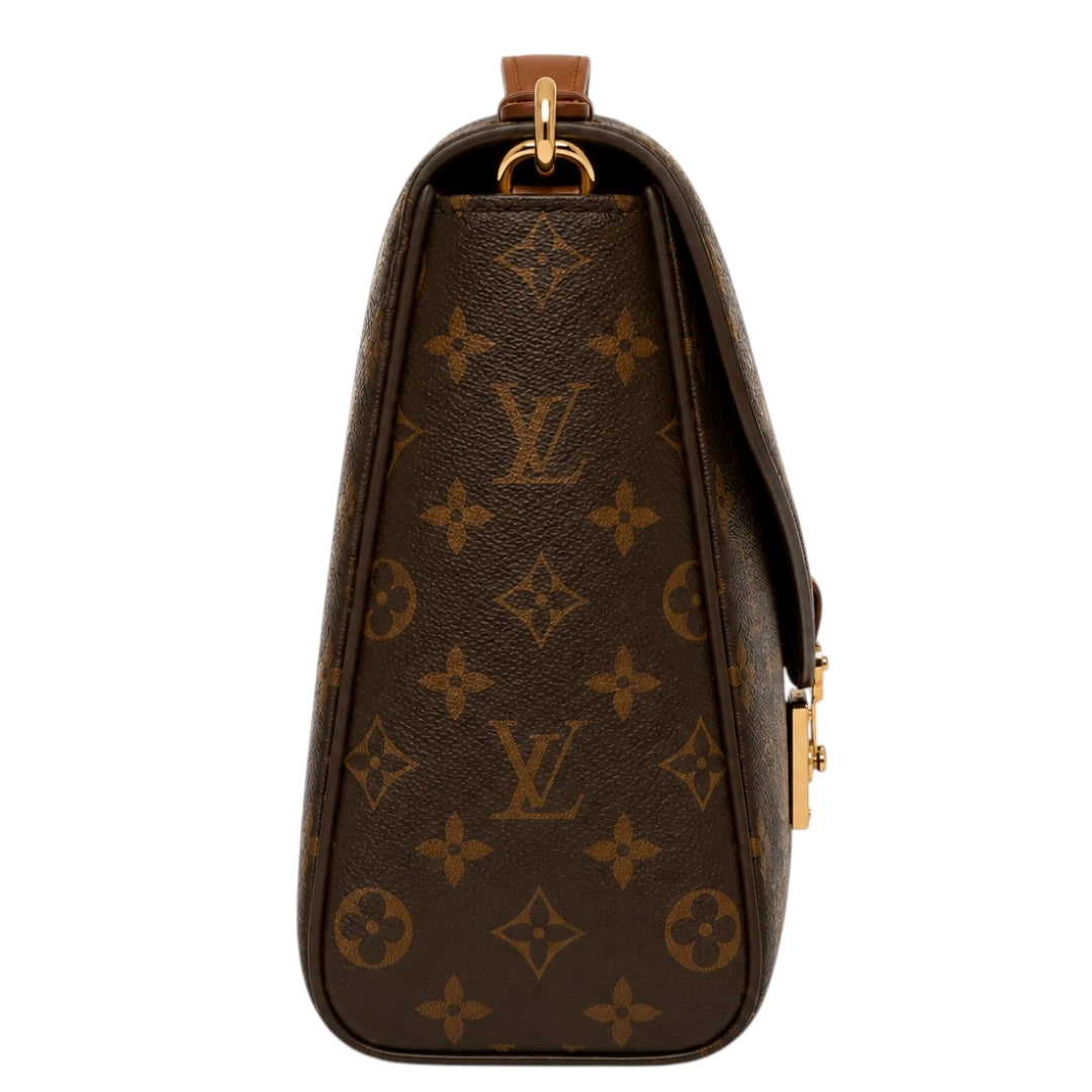 Blushbags Brown Monogram Shoulder Bag Luxury Women’s Crossbody Purse
