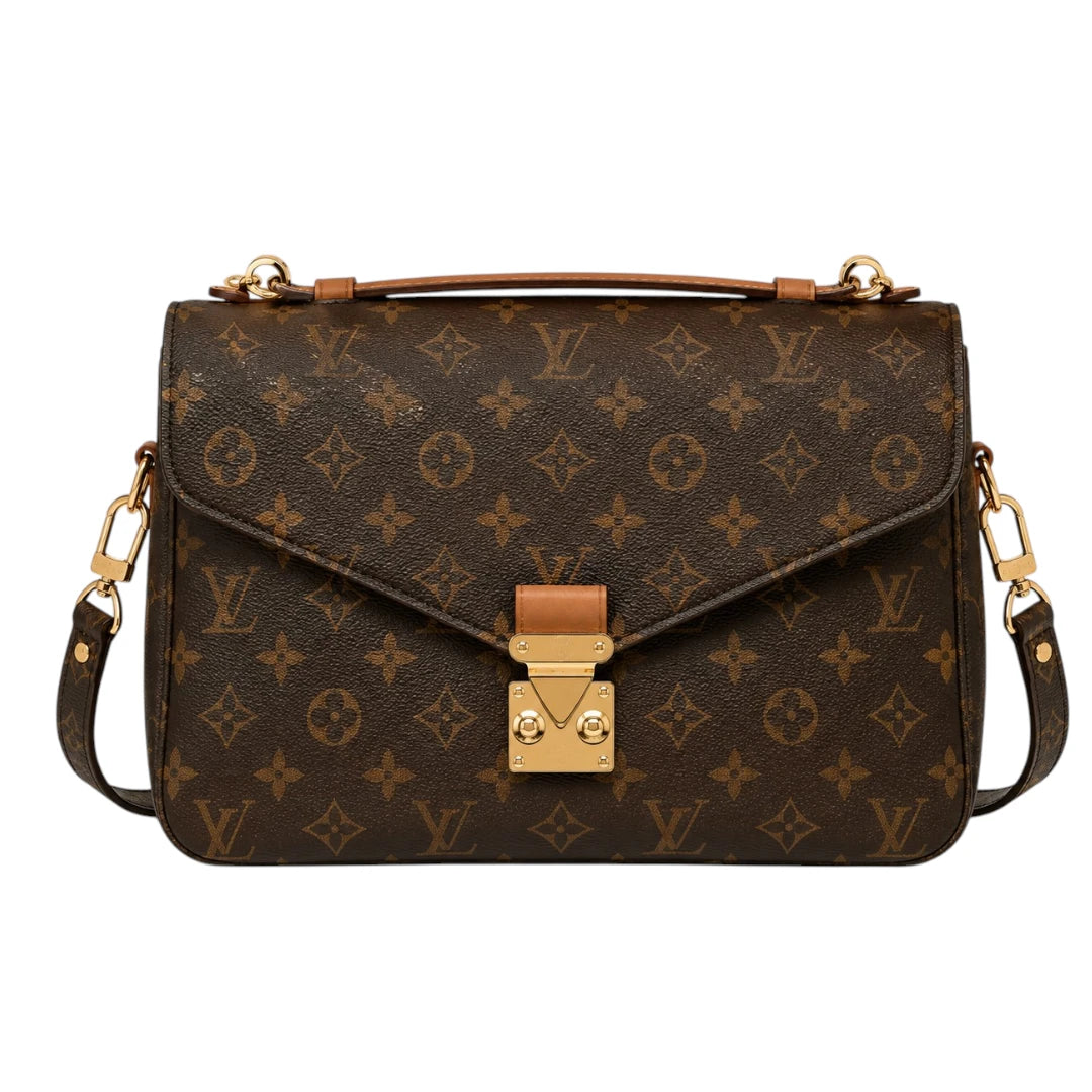 Blushbags Brown Monogram Shoulder Bag Luxury Women’s Crossbody Purse